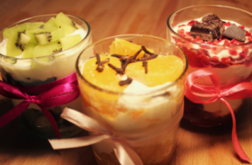 Deser z dżemem „Owocowa Rozkosz” i mascarpone